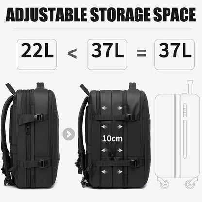 Expandable Backpack Large Capacity